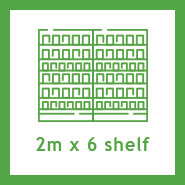 2m x 6 Shelf