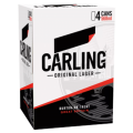 Carling Lager 4.0% 4x568ml