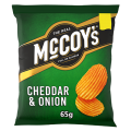 McCoy's Cheddar & Onion 65g